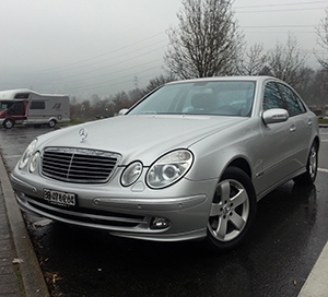 Testfahrzeug für CarTuner Test