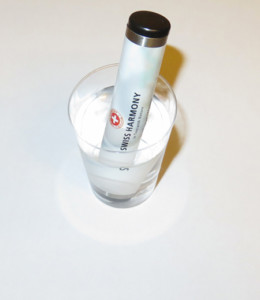 Water Sample with the Mini-WaterTuner from Swiss Harmony