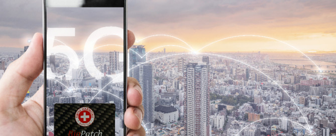 Swiss Harmony BioPatch am Handy